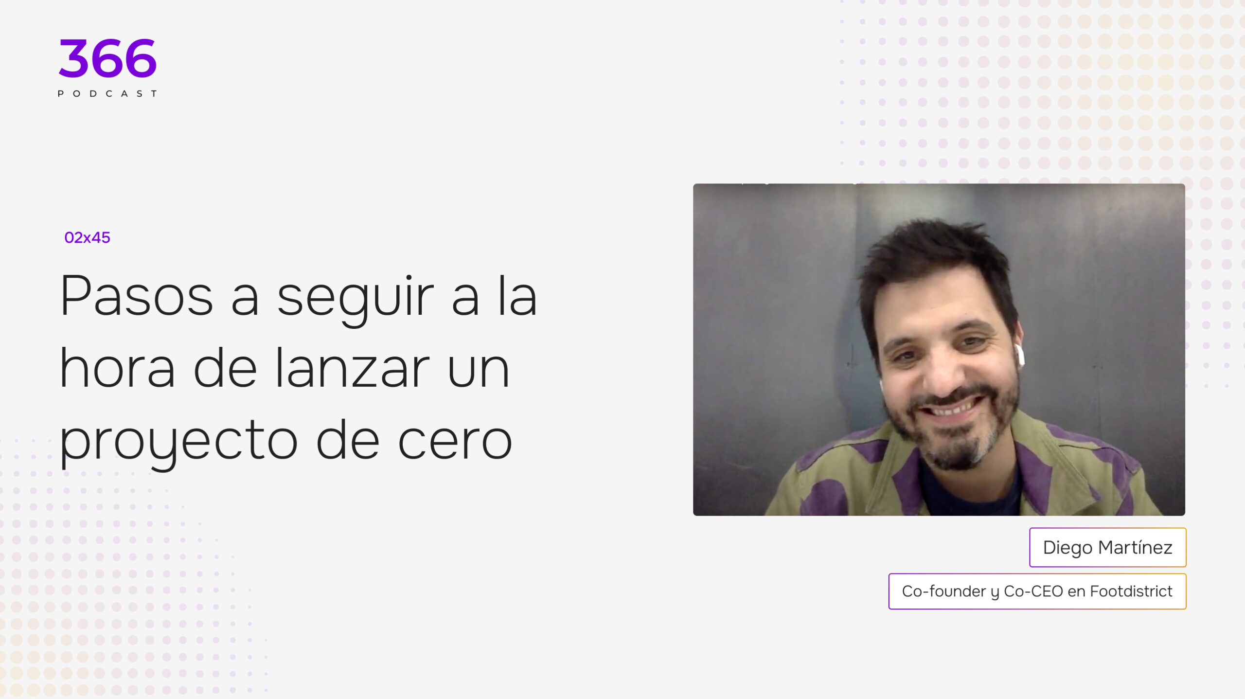 02x45. Pasos a seguir a la hora de lanzar un proyecto de cero ...